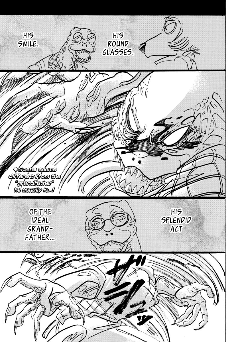 Beastars Chapter 107 page 1 - Chapter 107: Inherited Sanpaku Eyes that Determine the Fate of Love