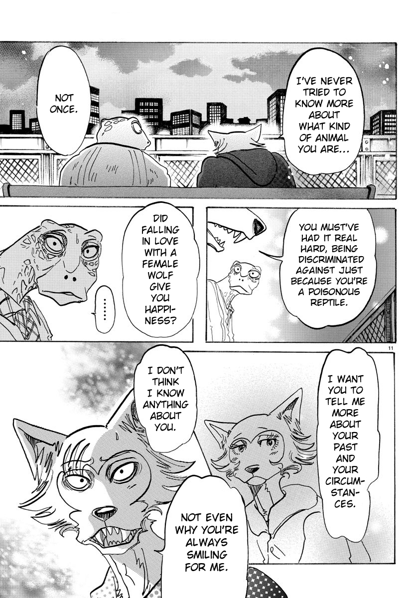 Beastars Chapter 107 page 10 - Chapter 107: Inherited Sanpaku Eyes that Determine the Fate of Love