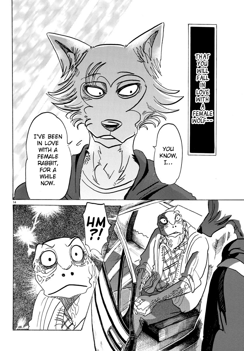 Beastars Chapter 107 page 13 - Chapter 107: Inherited Sanpaku Eyes that Determine the Fate of Love