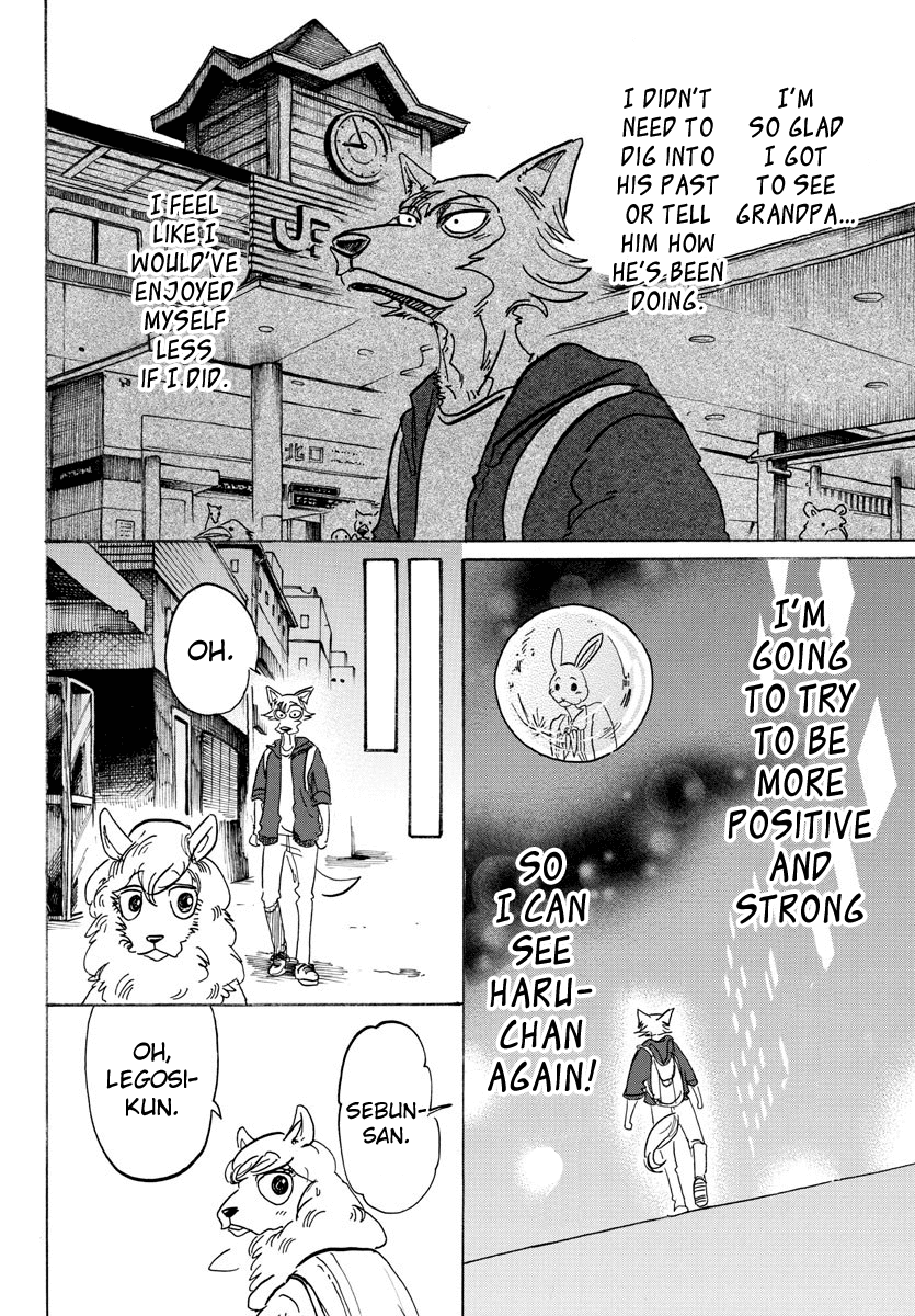 Beastars Chapter 107 page 15 - Chapter 107: Inherited Sanpaku Eyes that Determine the Fate of Love