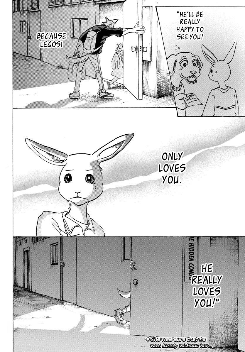 Beastars Chapter 107 page 18 - Chapter 107: Inherited Sanpaku Eyes that Determine the Fate of Love
