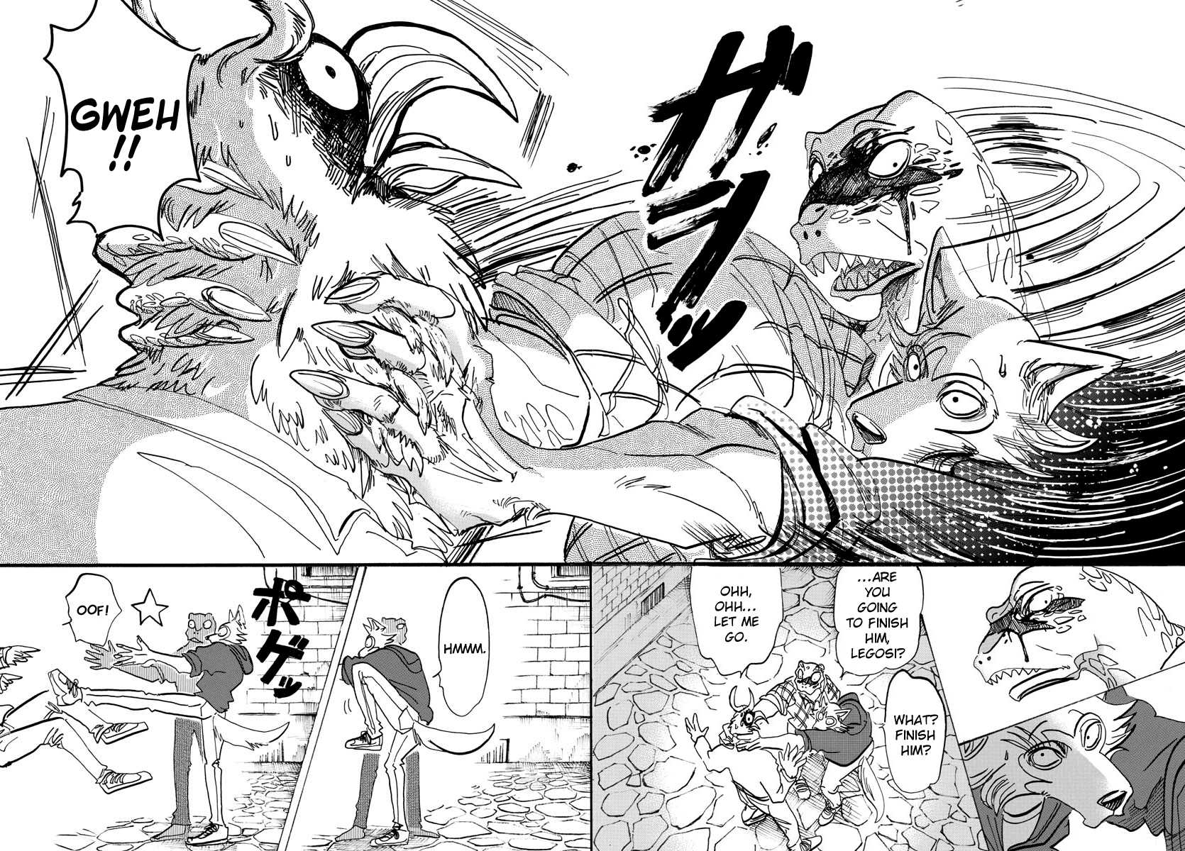 Beastars Chapter 107 page 4 - Chapter 107: Inherited Sanpaku Eyes that Determine the Fate of Love