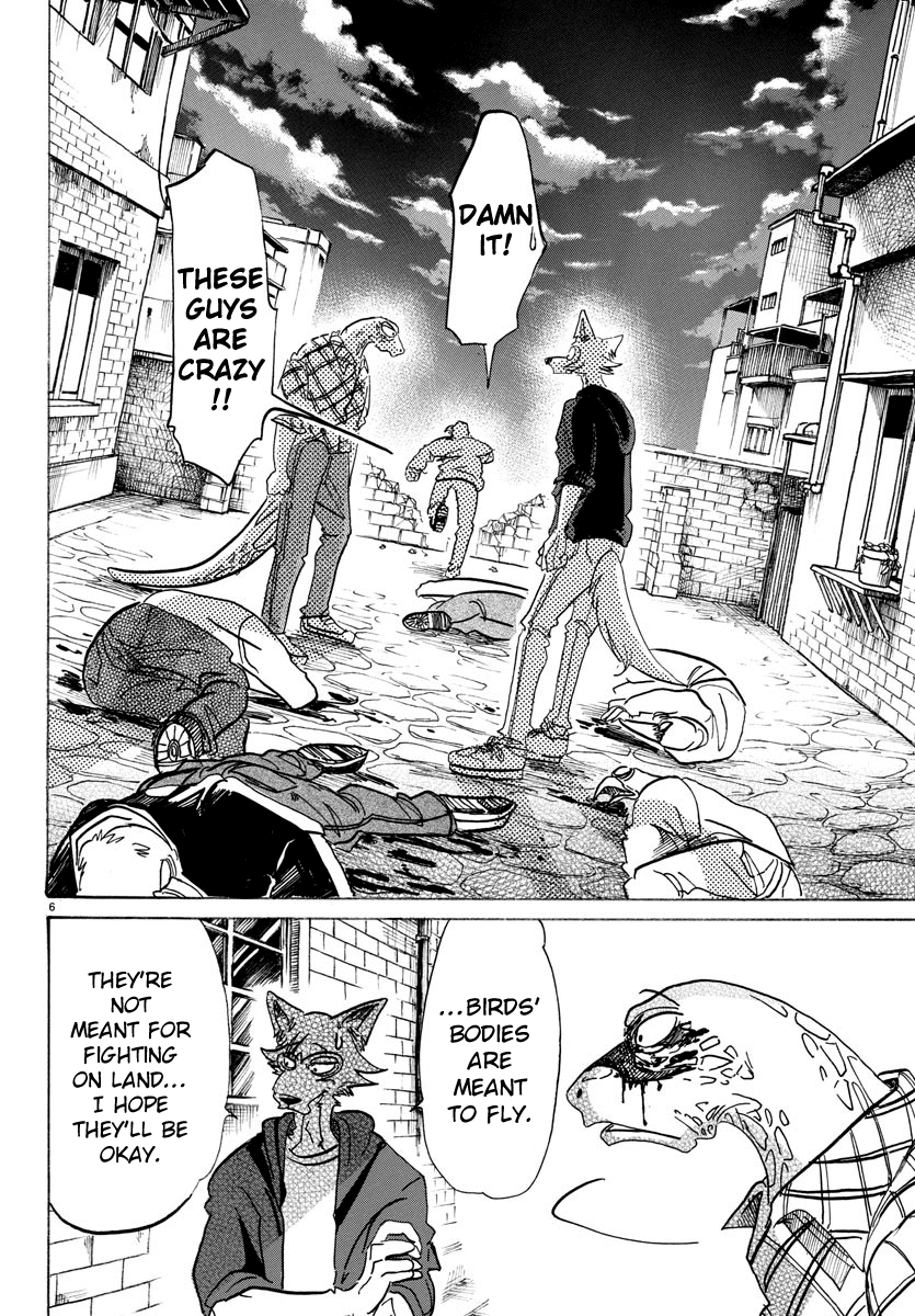 Beastars Chapter 107 page 5 - Chapter 107: Inherited Sanpaku Eyes that Determine the Fate of Love