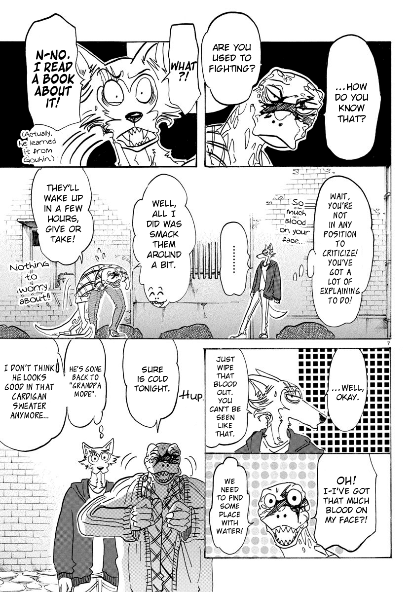 Beastars Chapter 107 page 6 - Chapter 107: Inherited Sanpaku Eyes that Determine the Fate of Love
