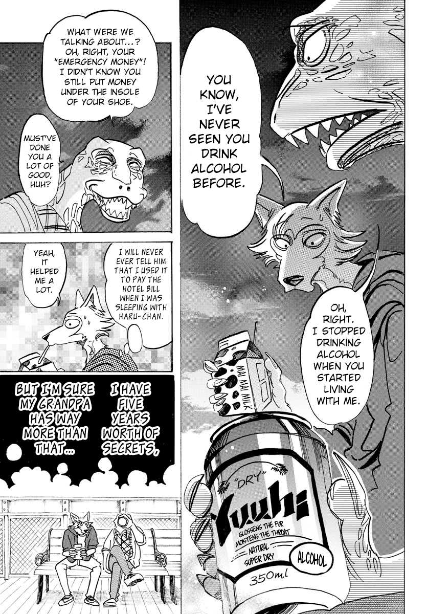 Beastars Chapter 107 page 8 - Chapter 107: Inherited Sanpaku Eyes that Determine the Fate of Love