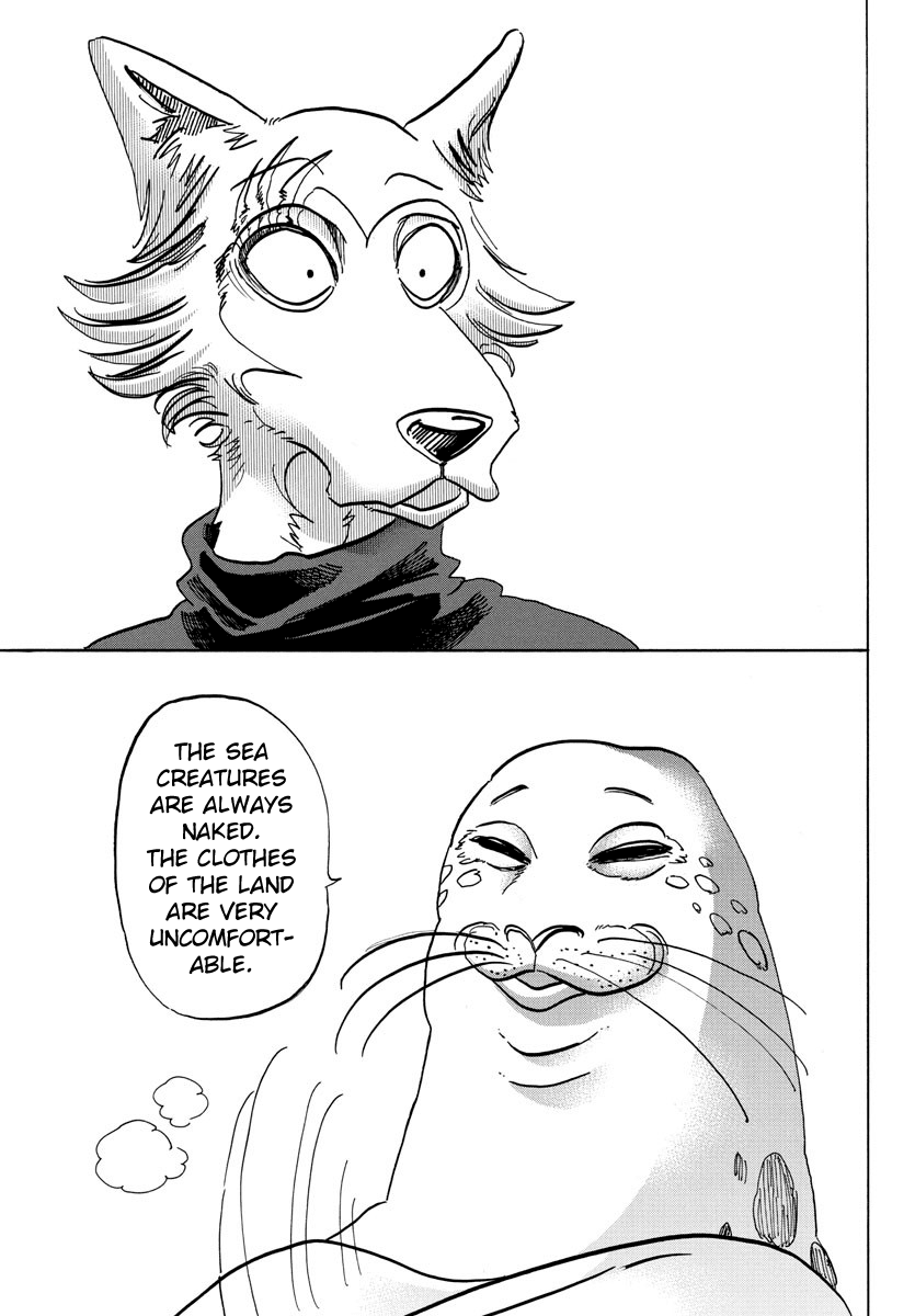 Beastars Chapter 109 page 13 - Chapter 109: An Oxygen-Depriving Date with a Merman