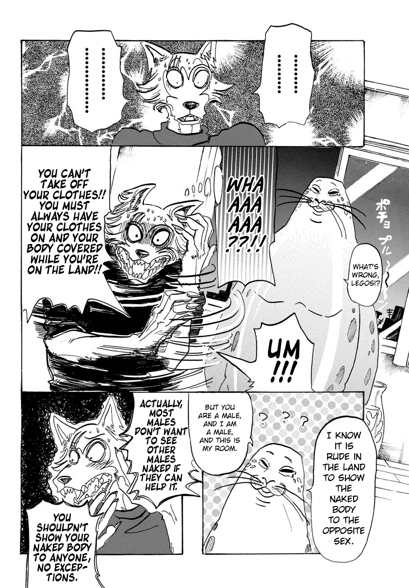 Beastars Chapter 109 page 14 - Chapter 109: An Oxygen-Depriving Date with a Merman