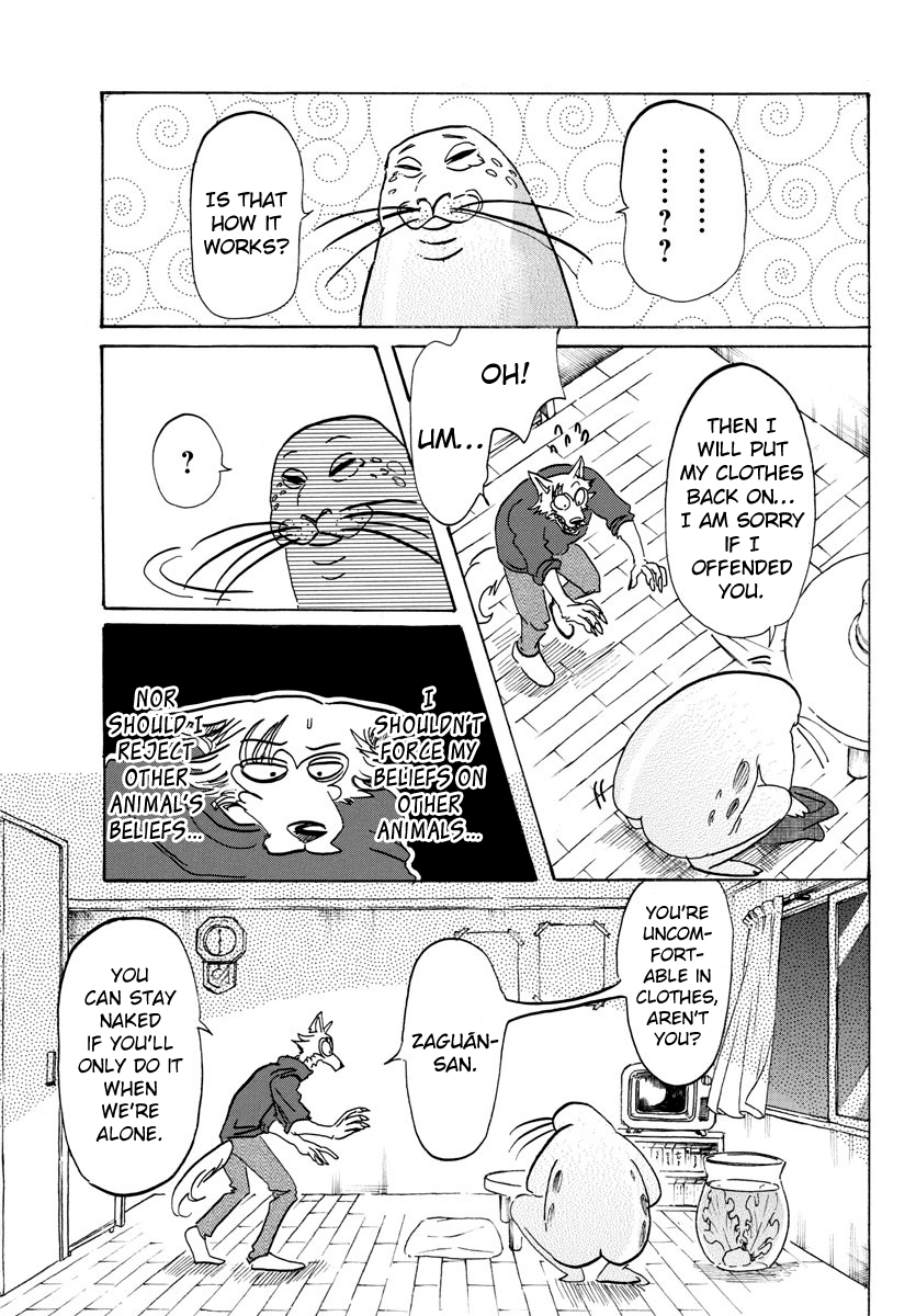 Beastars Chapter 109 page 15 - Chapter 109: An Oxygen-Depriving Date with a Merman