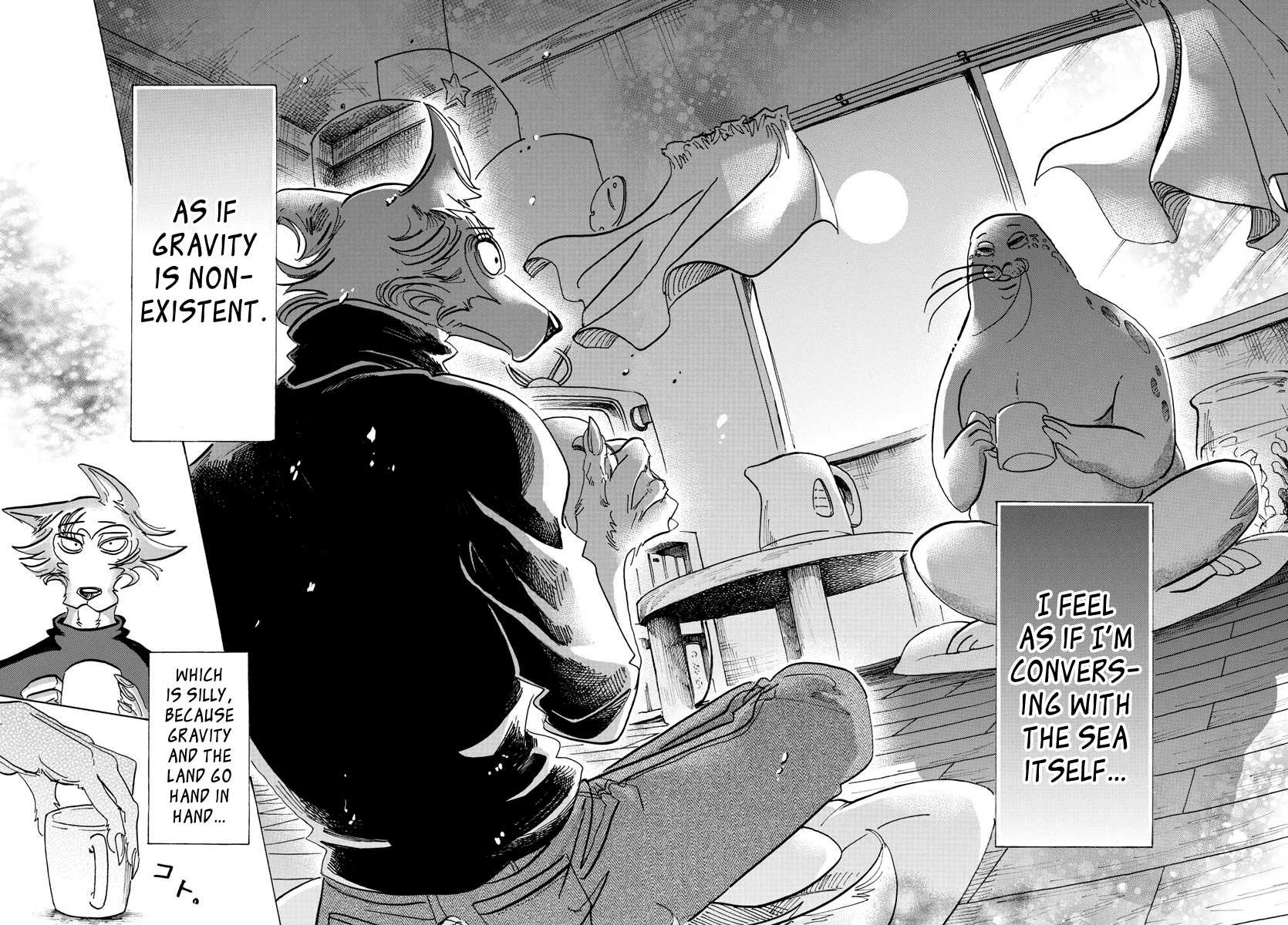 Beastars Chapter 109 page 18 - Chapter 109: An Oxygen-Depriving Date with a Merman