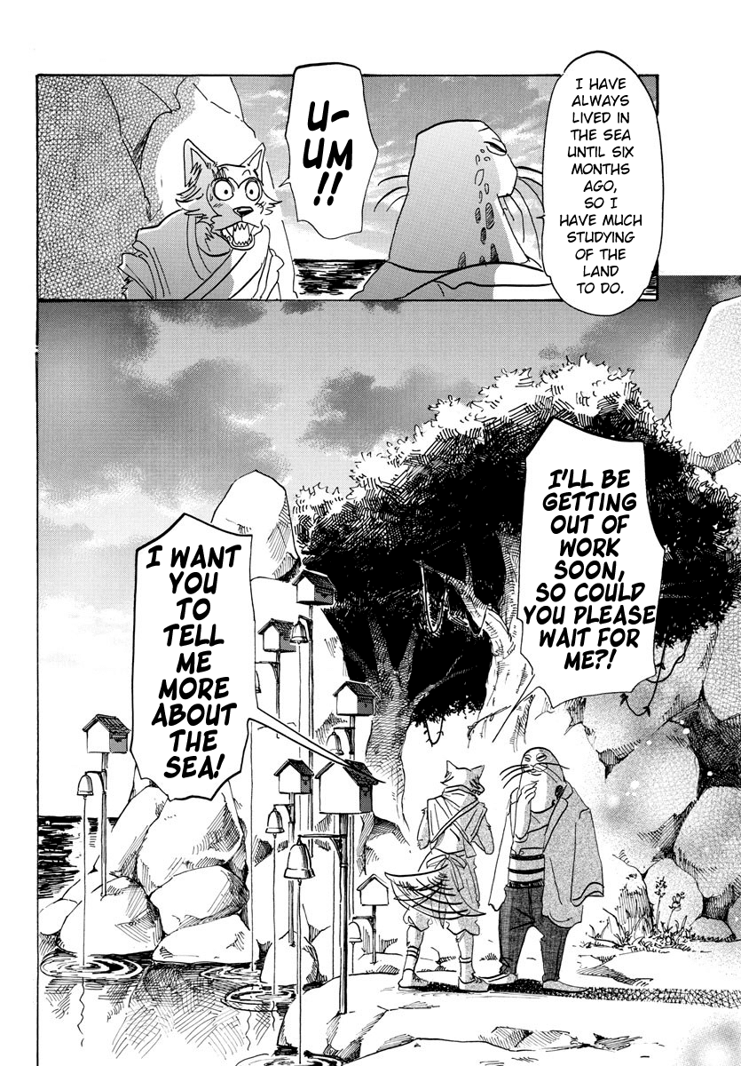 Beastars Chapter 109 page 4 - Chapter 109: An Oxygen-Depriving Date with a Merman