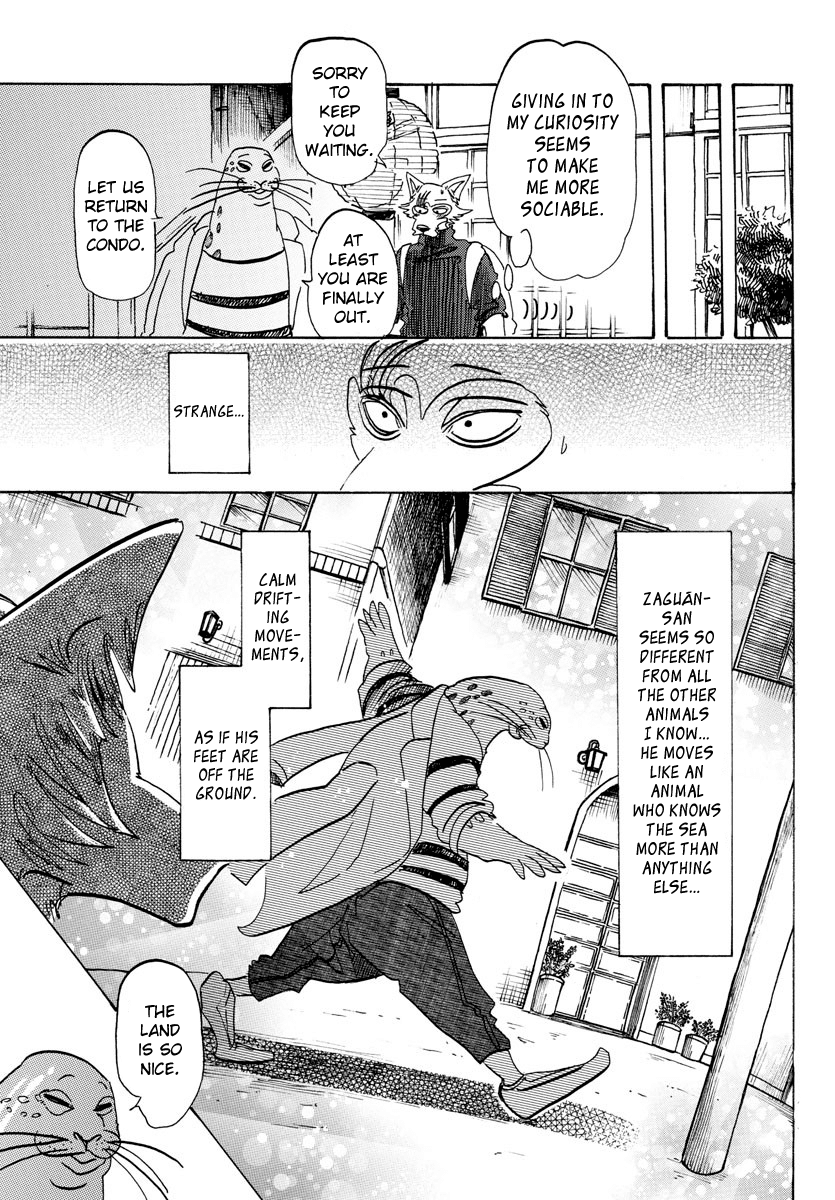 Beastars Chapter 109 page 5 - Chapter 109: An Oxygen-Depriving Date with a Merman