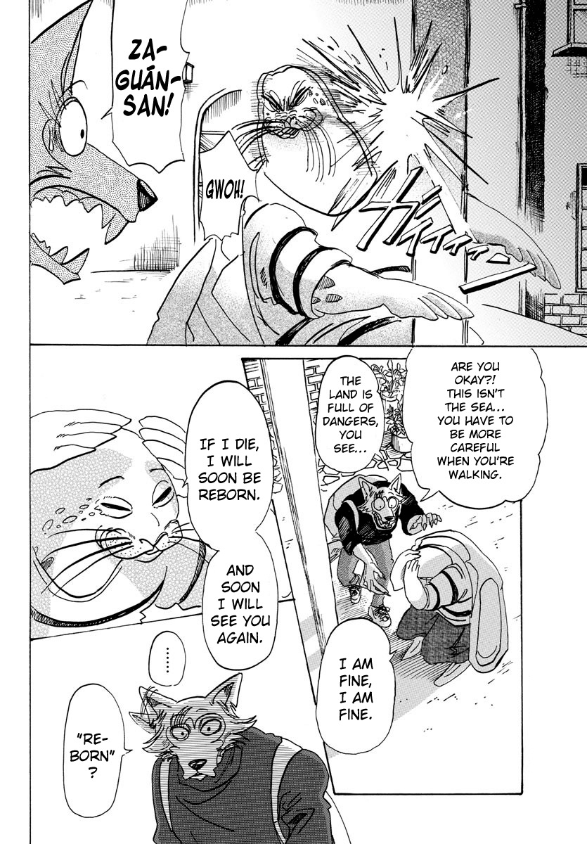 Beastars Chapter 109 page 6 - Chapter 109: An Oxygen-Depriving Date with a Merman