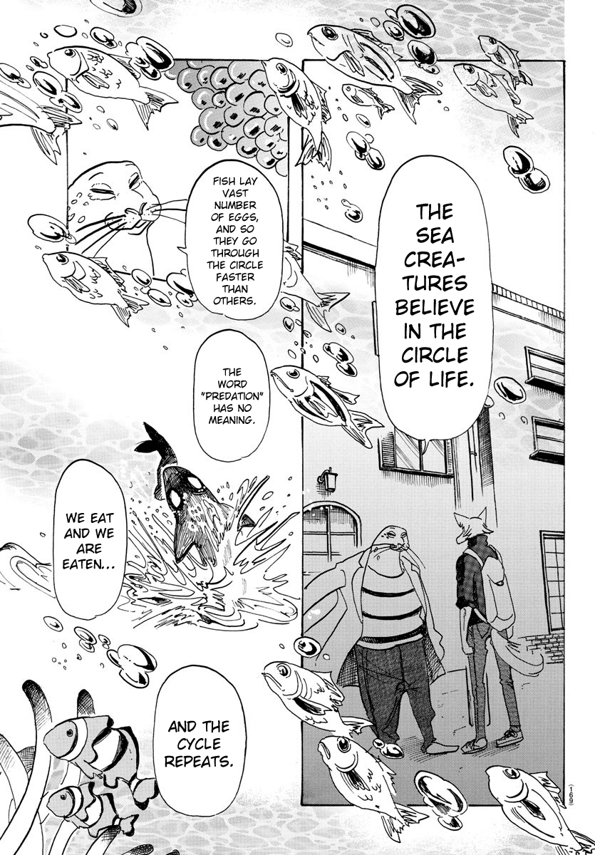 Beastars Chapter 109 page 7 - Chapter 109: An Oxygen-Depriving Date with a Merman