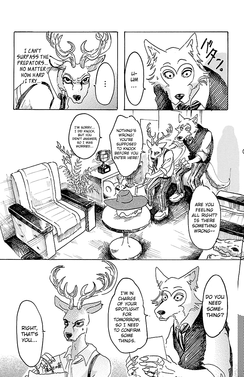 Beastars Chapter 11 page 10 - Chapter 11: Like Glass on Your Gums