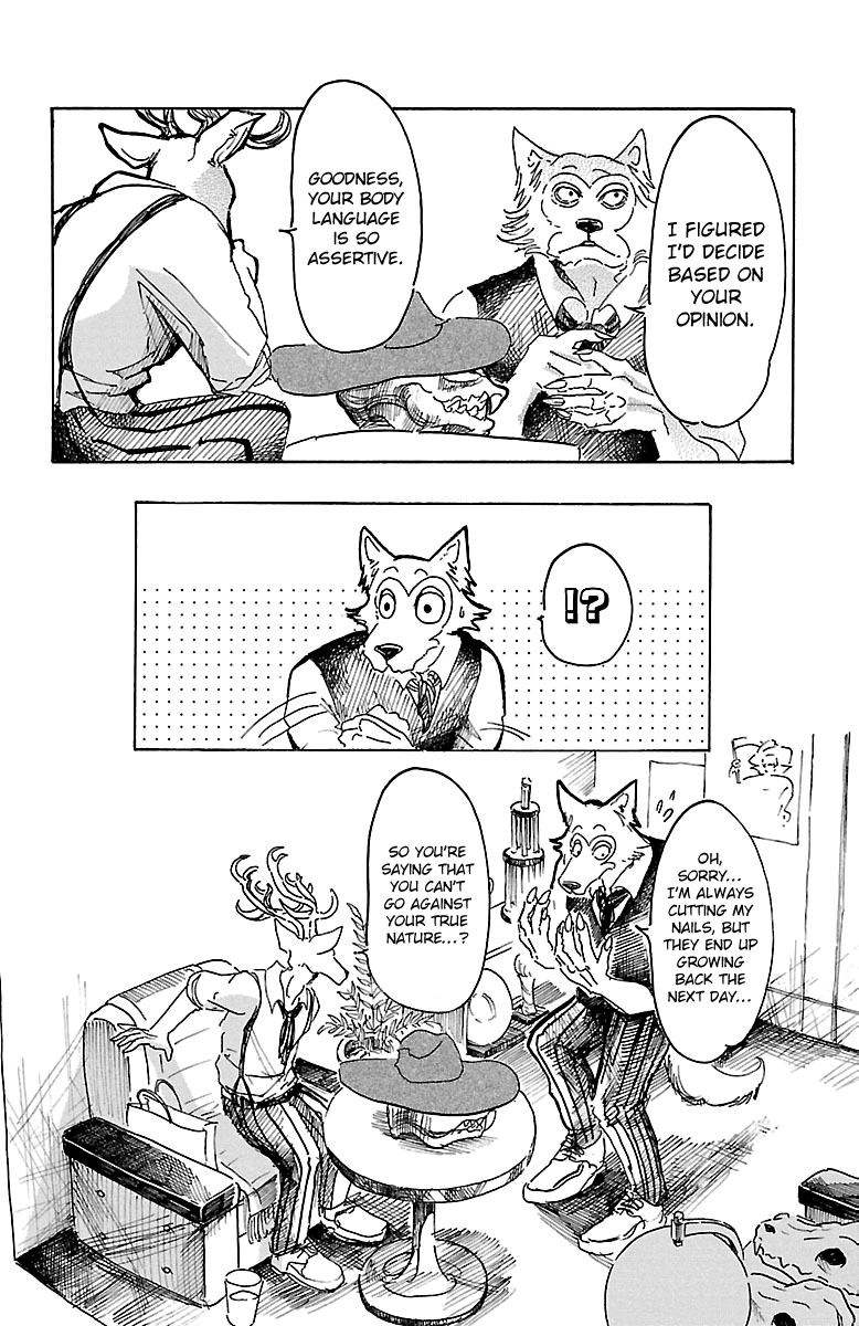 Beastars Chapter 11 page 12 - Chapter 11: Like Glass on Your Gums