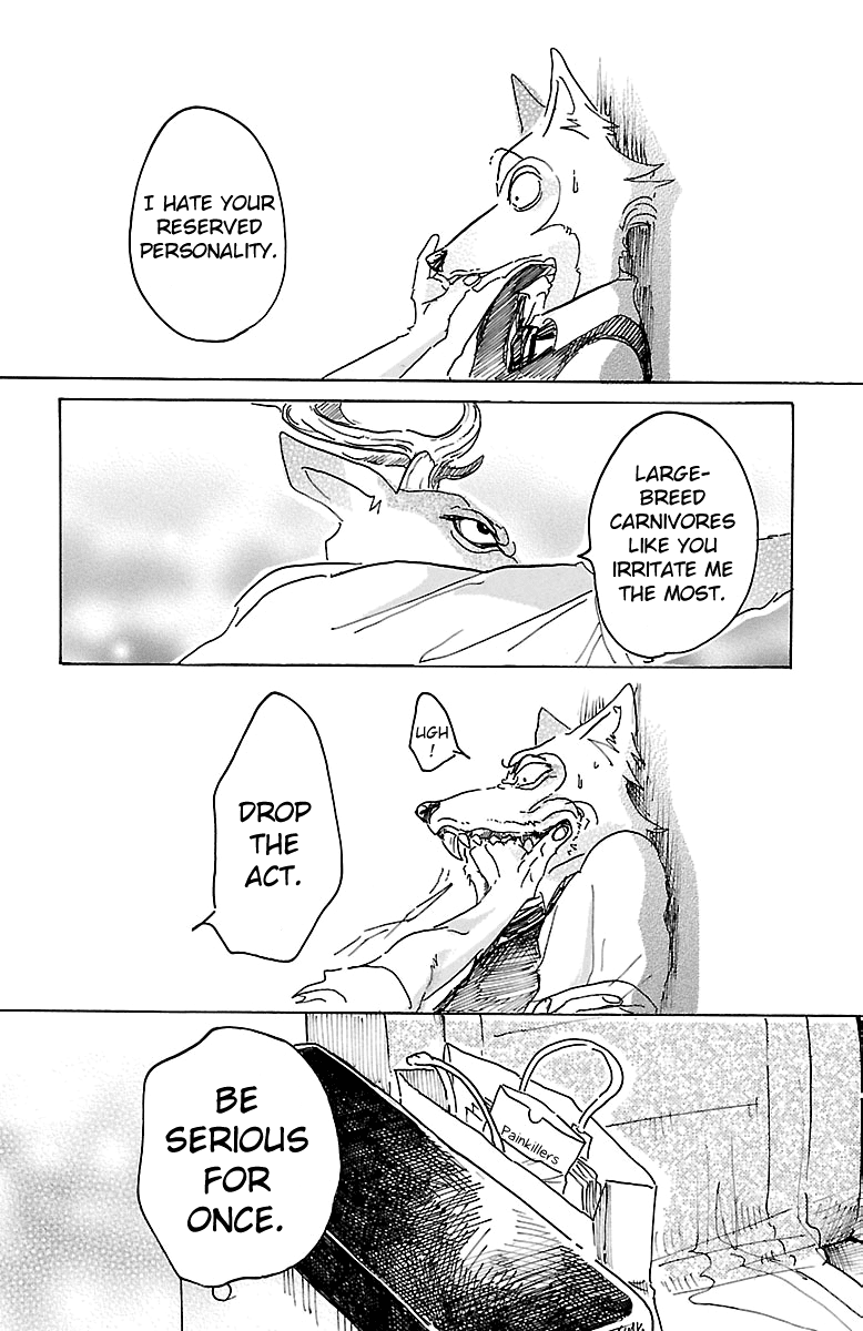 Beastars Chapter 11 page 15 - Chapter 11: Like Glass on Your Gums