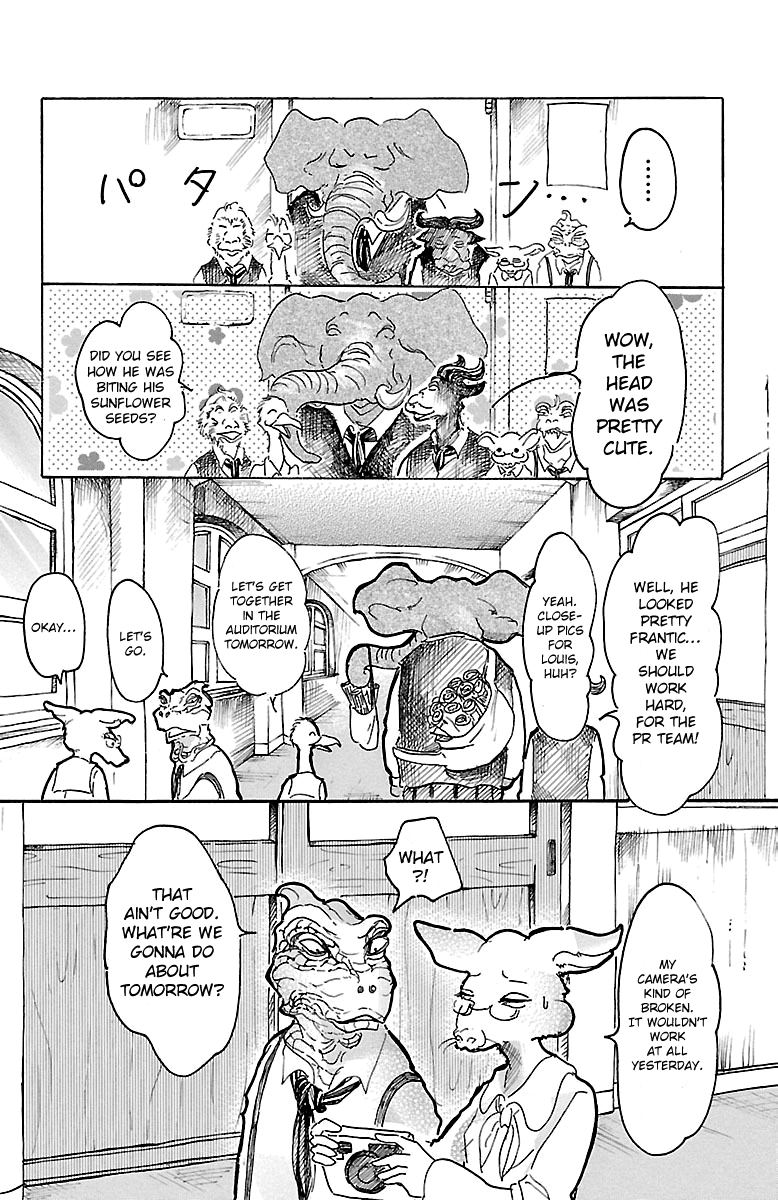 Beastars Chapter 11 page 4 - Chapter 11: Like Glass on Your Gums