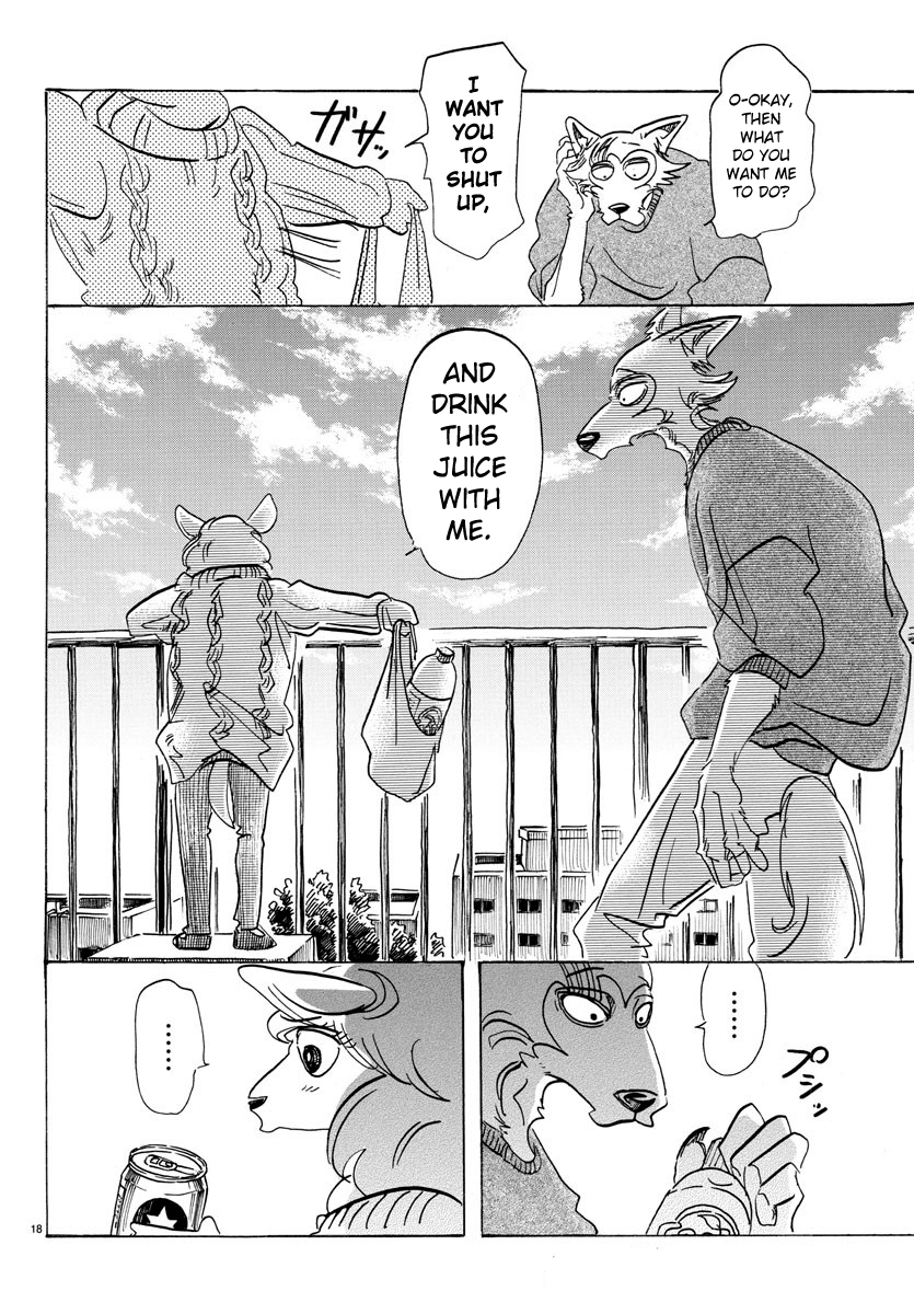 Beastars Chapter 110 page 19 - Chapter 110: I Don't Know What Beer Tastes Like
