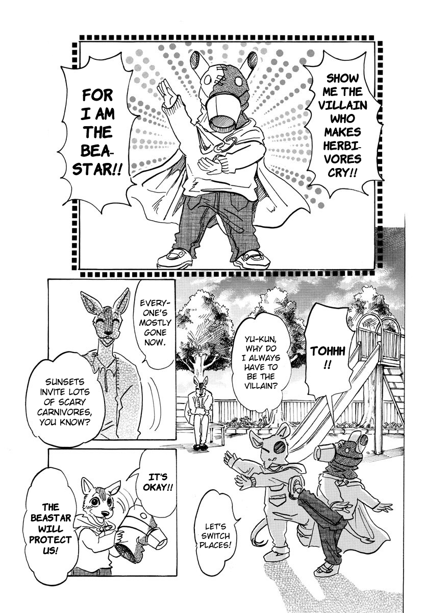 Beastars Chapter 111 page 1 - Chapter 111: His Marble-Like Eyes Are Blurred Like Frosted Glass