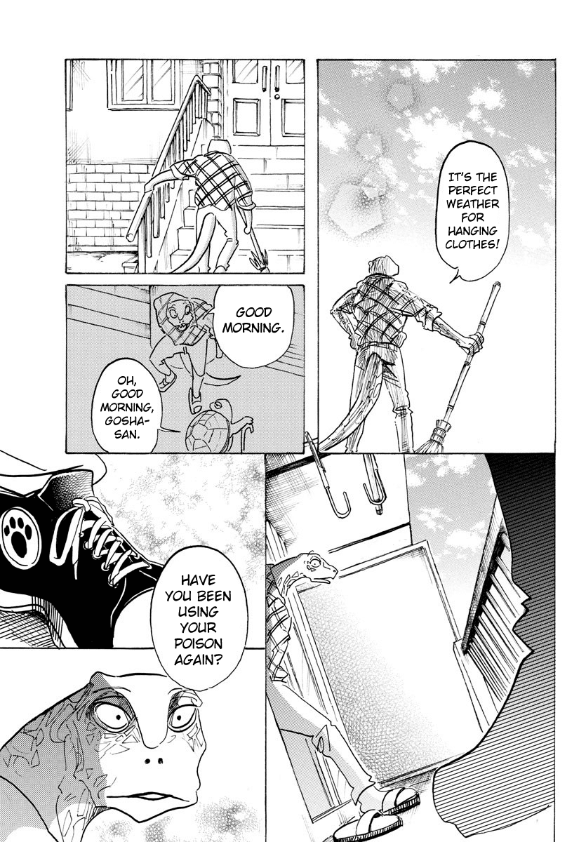 Beastars Chapter 111 page 18 - Chapter 111: His Marble-Like Eyes Are Blurred Like Frosted Glass