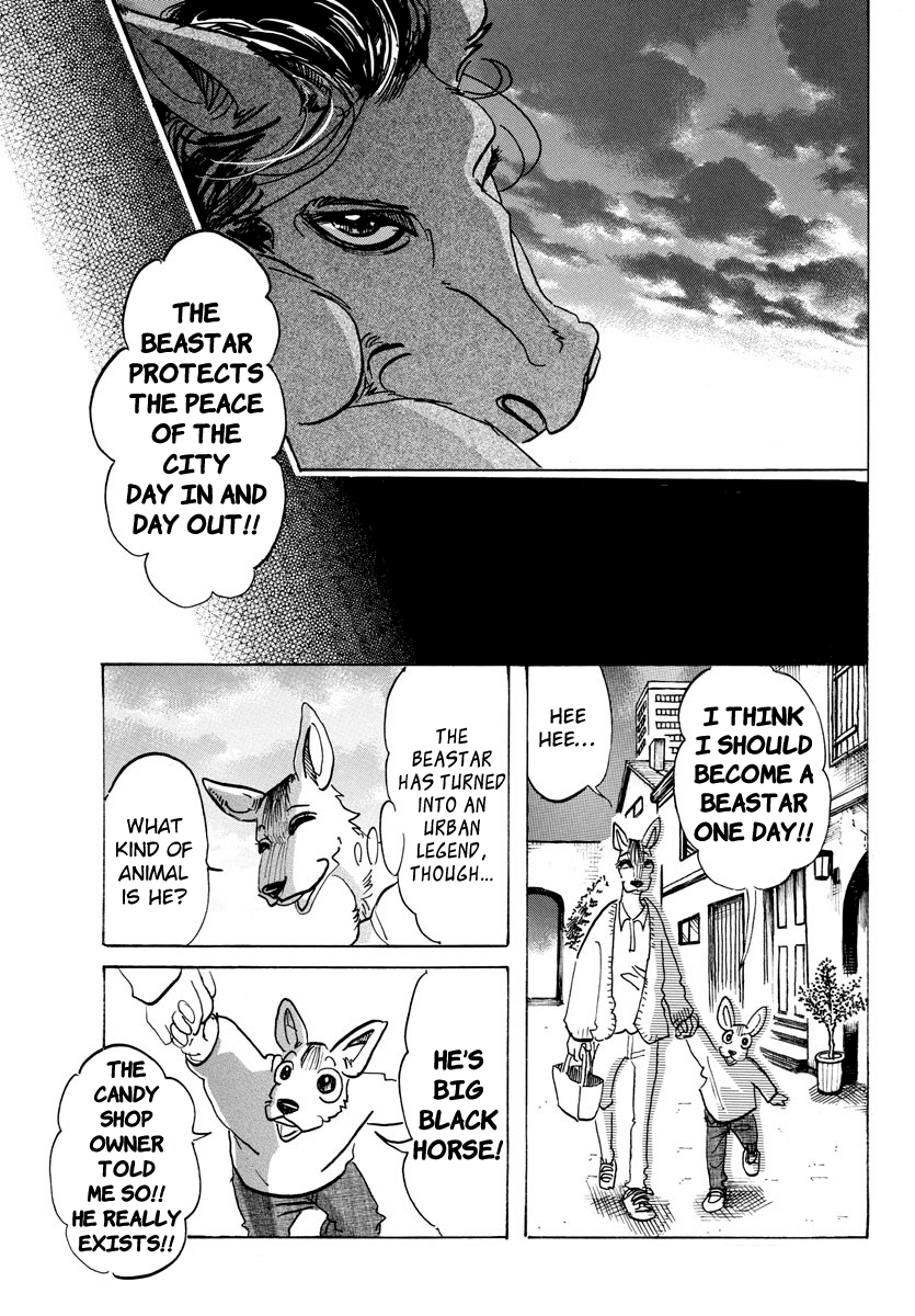 Beastars Chapter 111 page 3 - Chapter 111: His Marble-Like Eyes Are Blurred Like Frosted Glass