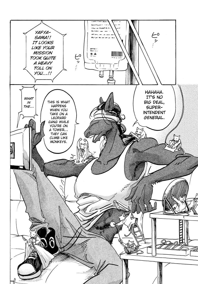 Beastars Chapter 111 page 4 - Chapter 111: His Marble-Like Eyes Are Blurred Like Frosted Glass