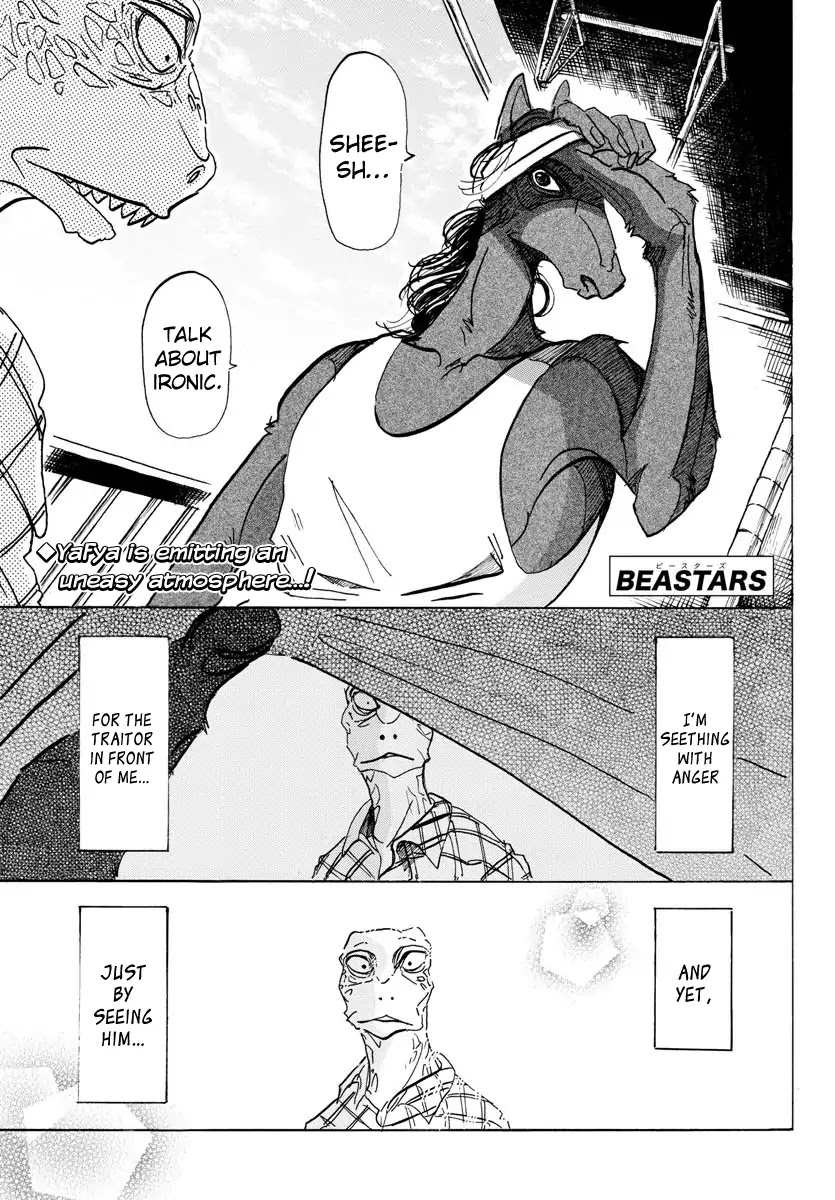 Beastars Chapter 112 page 1 - Chapter 112: A Shower of Antitoxic Mist
