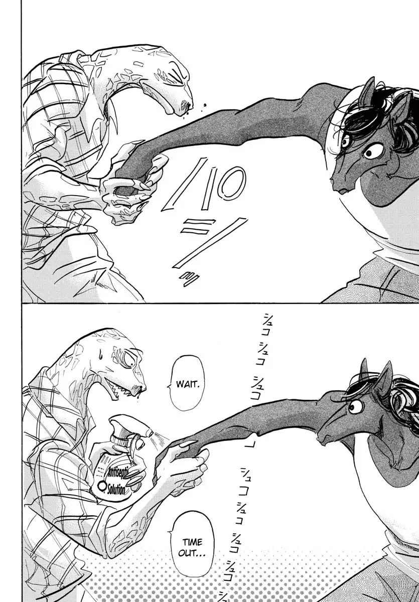 Beastars Chapter 112 page 12 - Chapter 112: A Shower of Antitoxic Mist