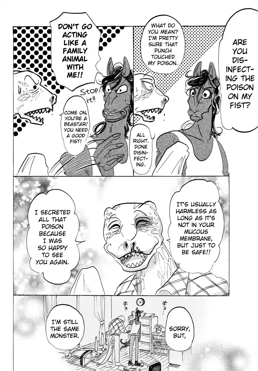 Beastars Chapter 112 page 14 - Chapter 112: A Shower of Antitoxic Mist
