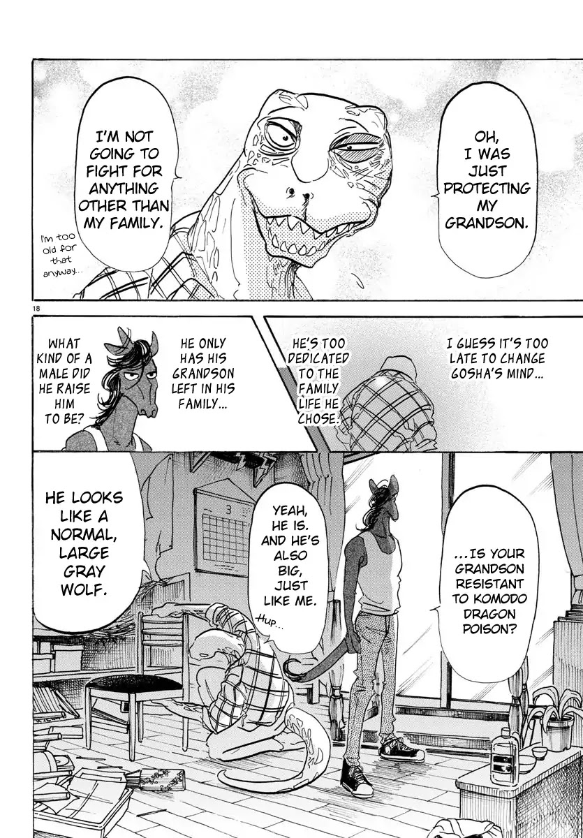 Beastars Chapter 112 page 16 - Chapter 112: A Shower of Antitoxic Mist