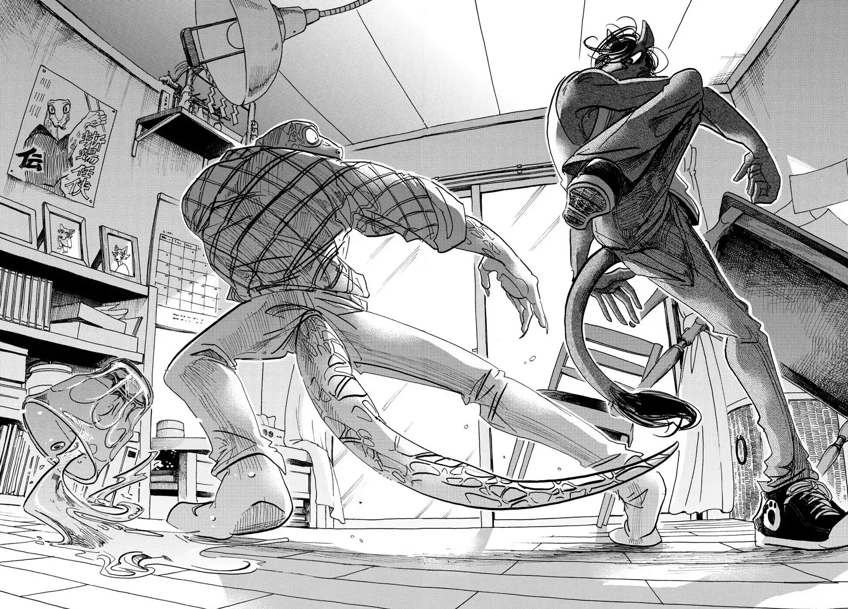 Beastars Chapter 112 page 9 - Chapter 112: A Shower of Antitoxic Mist