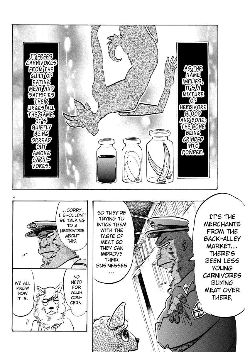 Beastars Chapter 113 page 4 - Chapter 113: A Body Filled with Purity and Whimsy