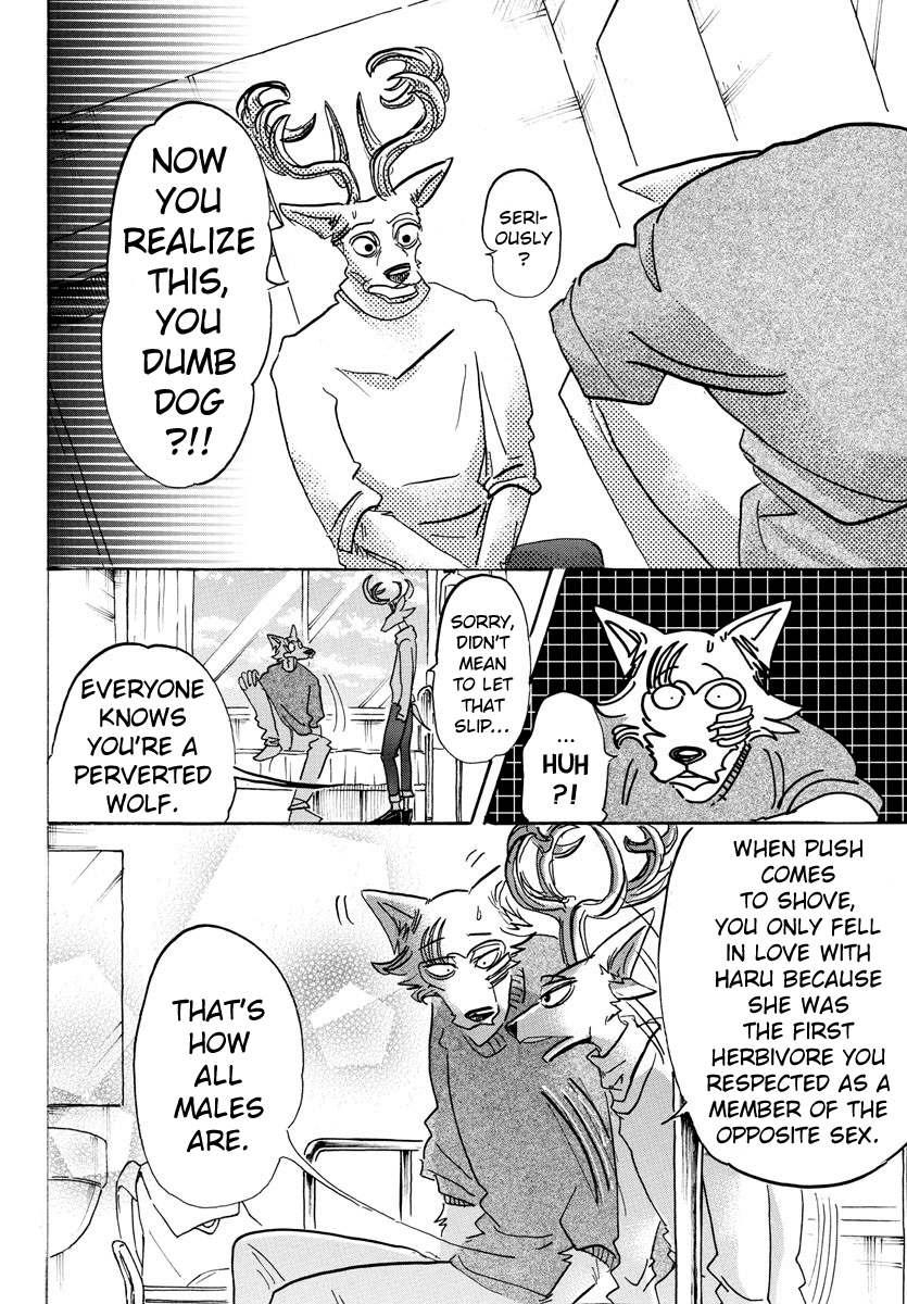 Beastars Chapter 114 page 17 - Chapter 114: Friend, Shall I Bow Before You with My Tongue on the Floor?