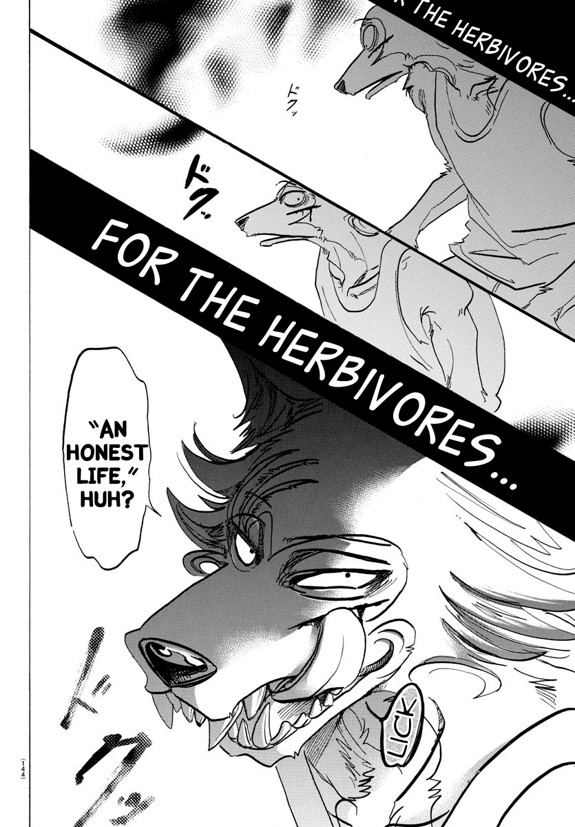 Beastars Chapter 114 page 2 - Chapter 114: Friend, Shall I Bow Before You with My Tongue on the Floor?