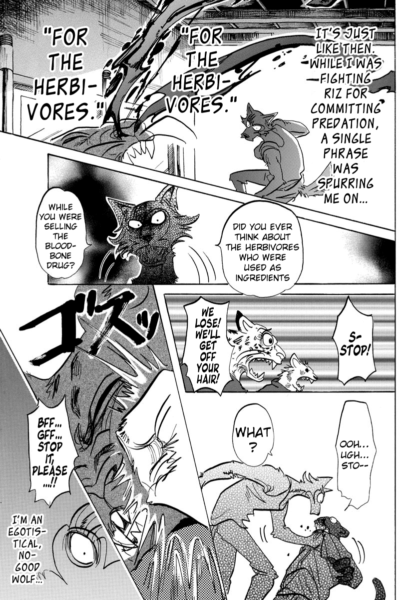 Beastars Chapter 114 page 5 - Chapter 114: Friend, Shall I Bow Before You with My Tongue on the Floor?