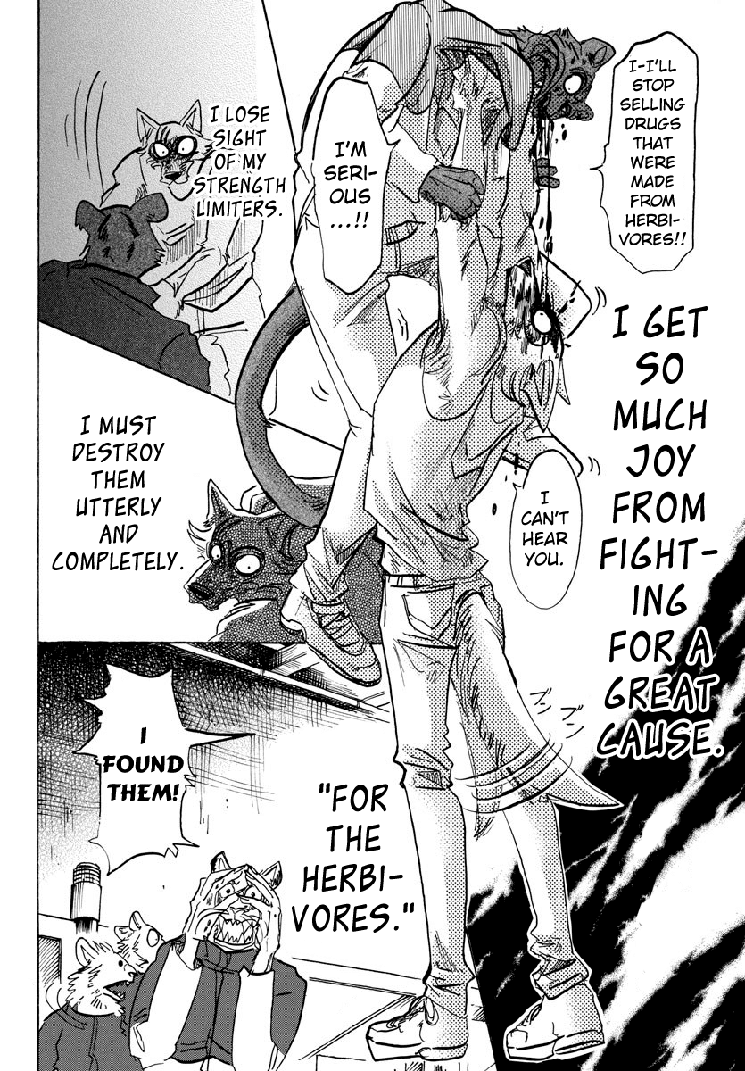 Beastars Chapter 114 page 6 - Chapter 114: Friend, Shall I Bow Before You with My Tongue on the Floor?