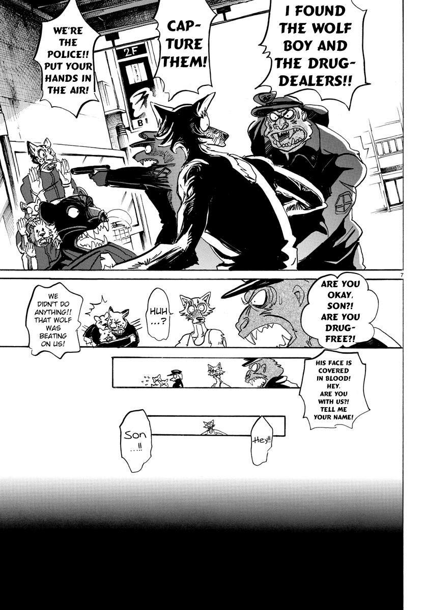 Beastars Chapter 114 page 7 - Chapter 114: Friend, Shall I Bow Before You with My Tongue on the Floor?