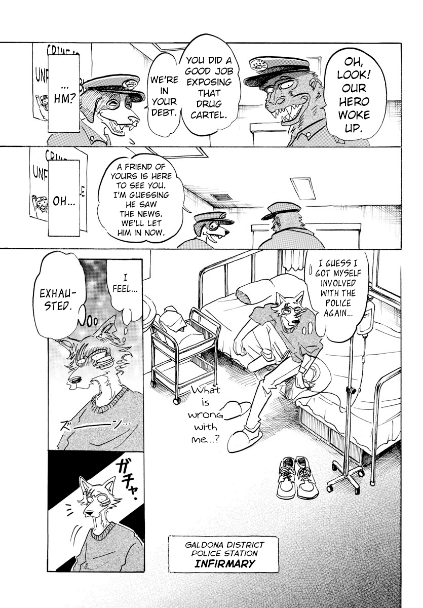 Beastars Chapter 114 page 9 - Chapter 114: Friend, Shall I Bow Before You with My Tongue on the Floor?