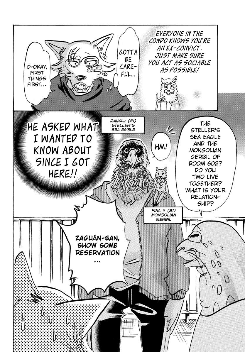 Beastars Chapter 115 page 10 - Chapter 115: Tonight, I Feel More Like a Bunny Than She Does (Now Dig In)