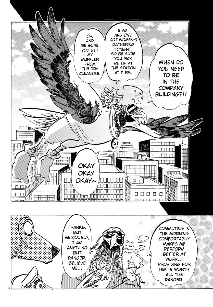 Beastars Chapter 115 page 12 - Chapter 115: Tonight, I Feel More Like a Bunny Than She Does (Now Dig In)