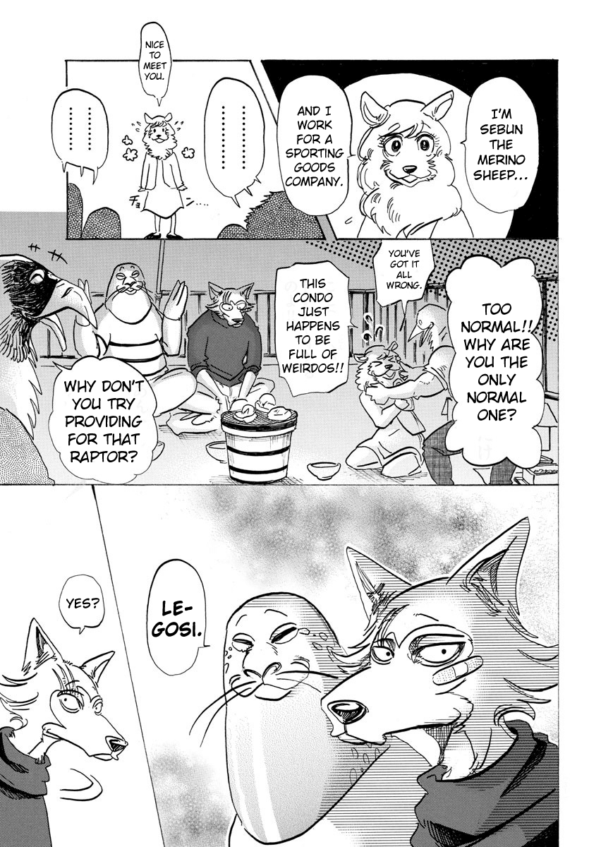 Beastars Chapter 115 page 17 - Chapter 115: Tonight, I Feel More Like a Bunny Than She Does (Now Dig In)