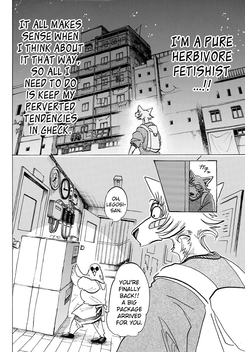 Beastars Chapter 115 page 3 - Chapter 115: Tonight, I Feel More Like a Bunny Than She Does (Now Dig In)