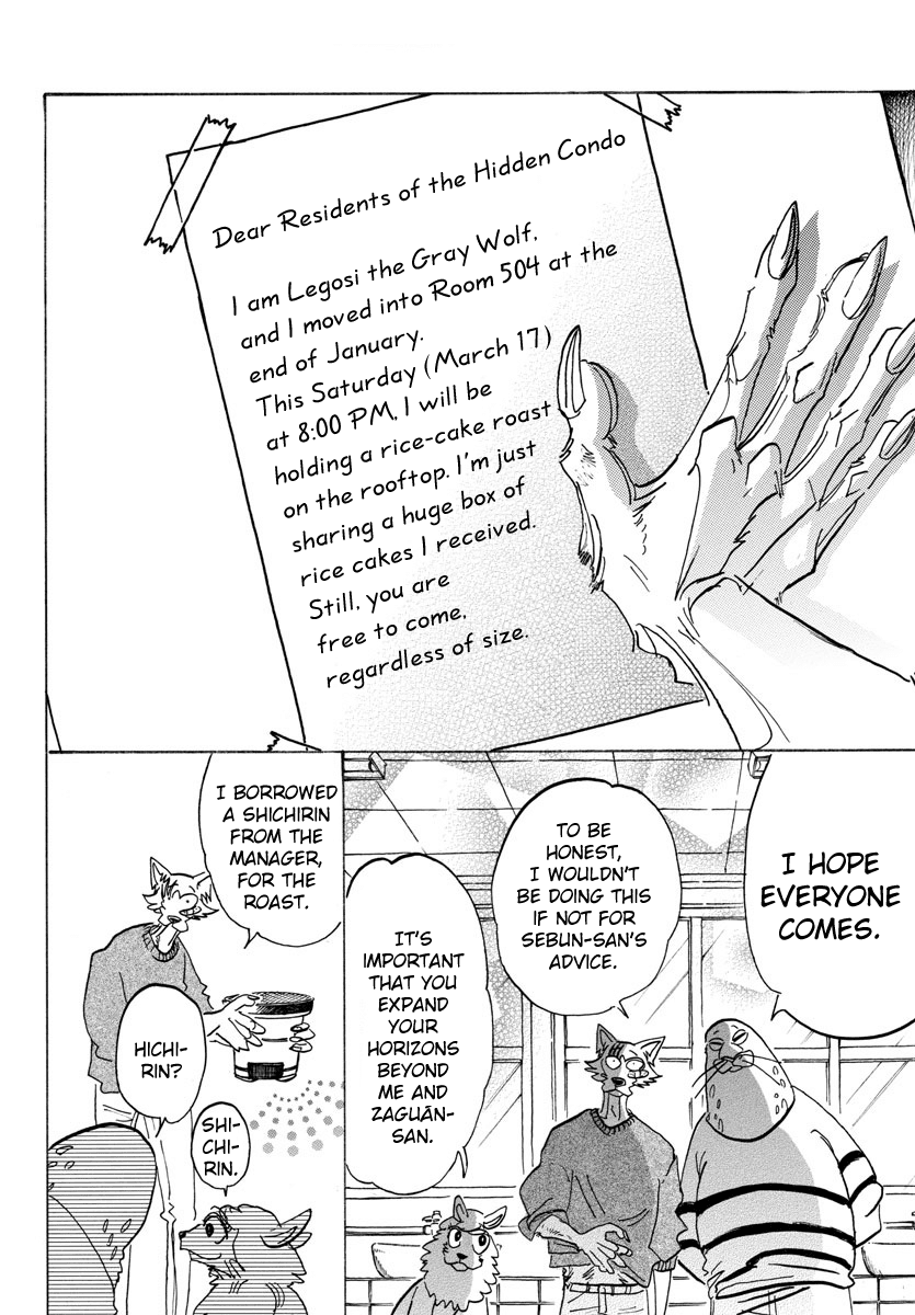 Beastars Chapter 115 page 7 - Chapter 115: Tonight, I Feel More Like a Bunny Than She Does (Now Dig In)