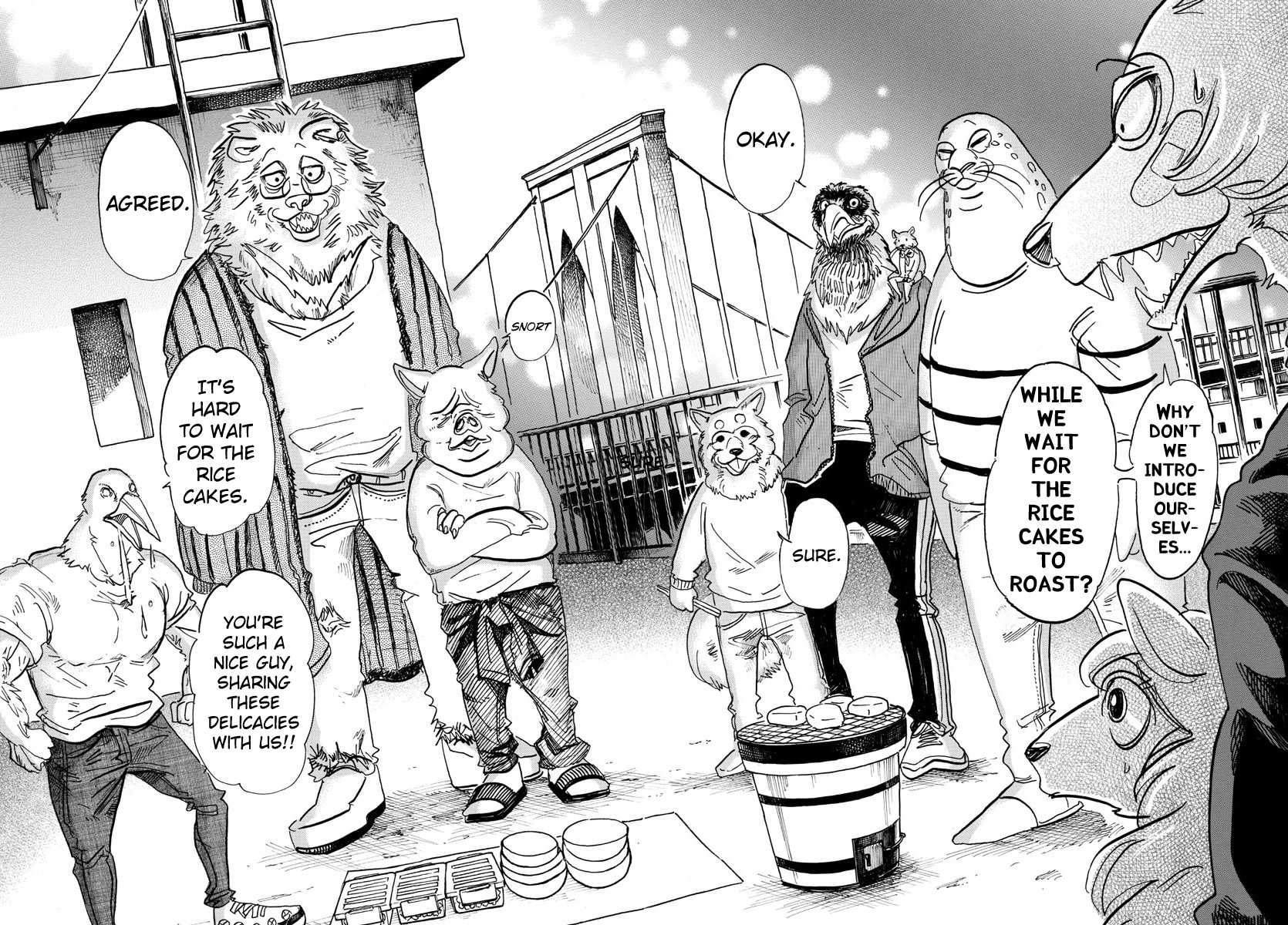 Beastars Chapter 115 page 9 - Chapter 115: Tonight, I Feel More Like a Bunny Than She Does (Now Dig In)