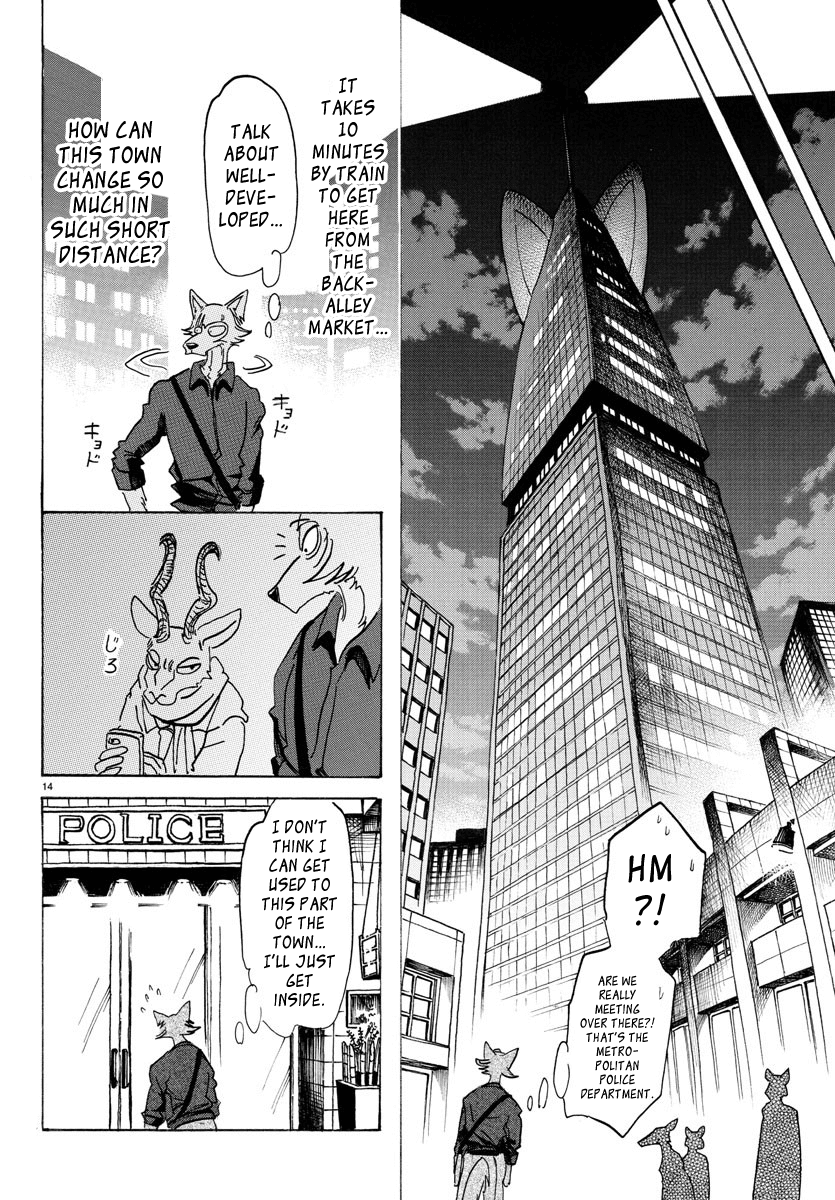 Beastars Chapter 116 page 14 - Chapter 116: A Dancing Boy's Introspection