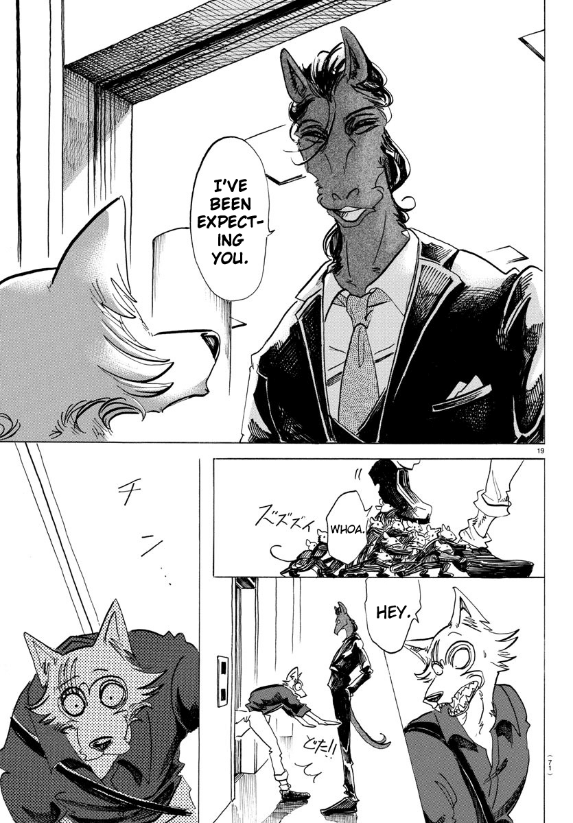 Beastars Chapter 116 page 19 - Chapter 116: A Dancing Boy's Introspection