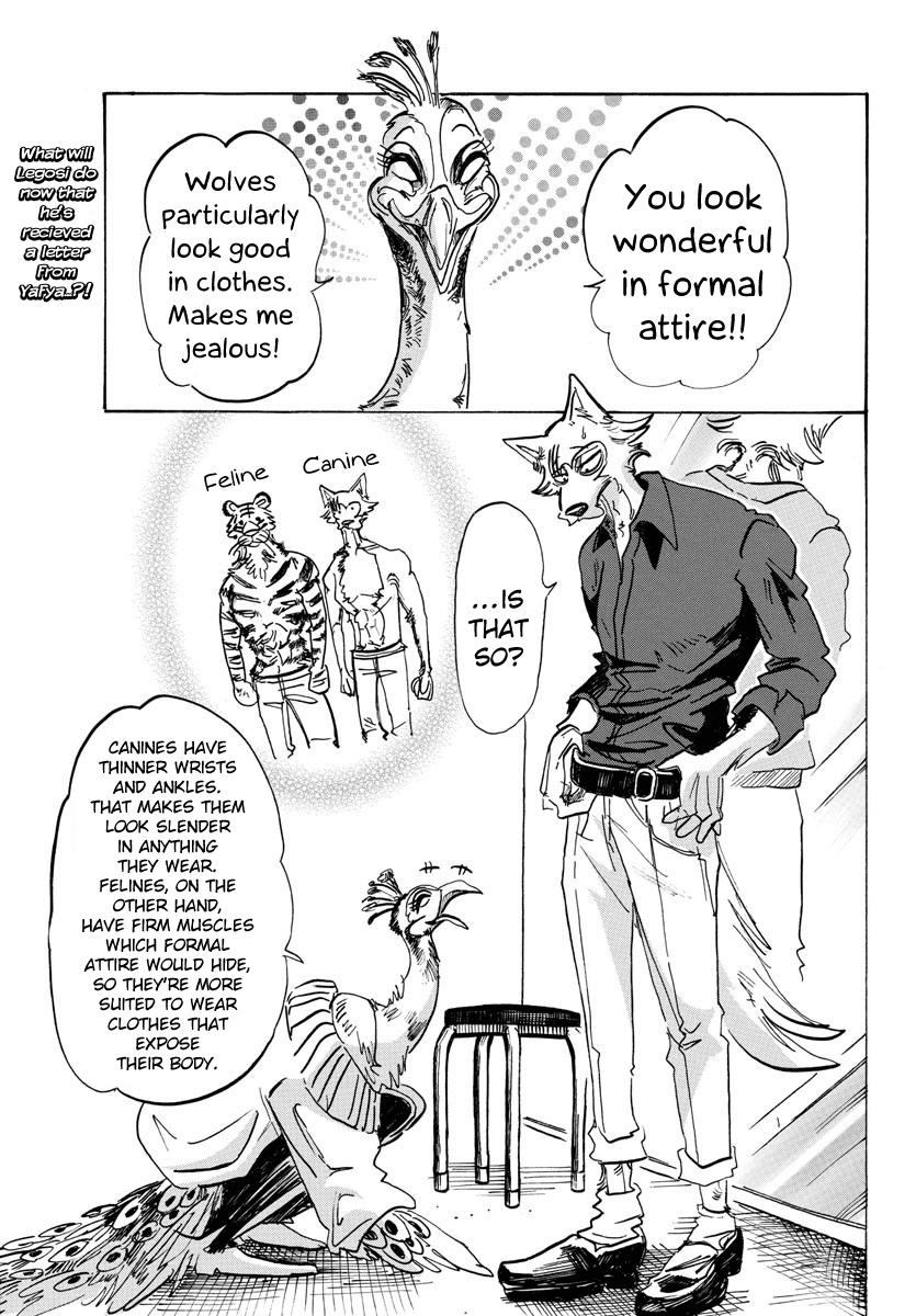 Beastars Chapter 116 page 2 - Chapter 116: A Dancing Boy's Introspection