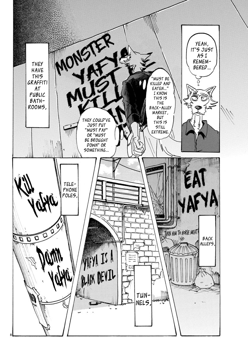 Beastars Chapter 116 page 9 - Chapter 116: A Dancing Boy's Introspection