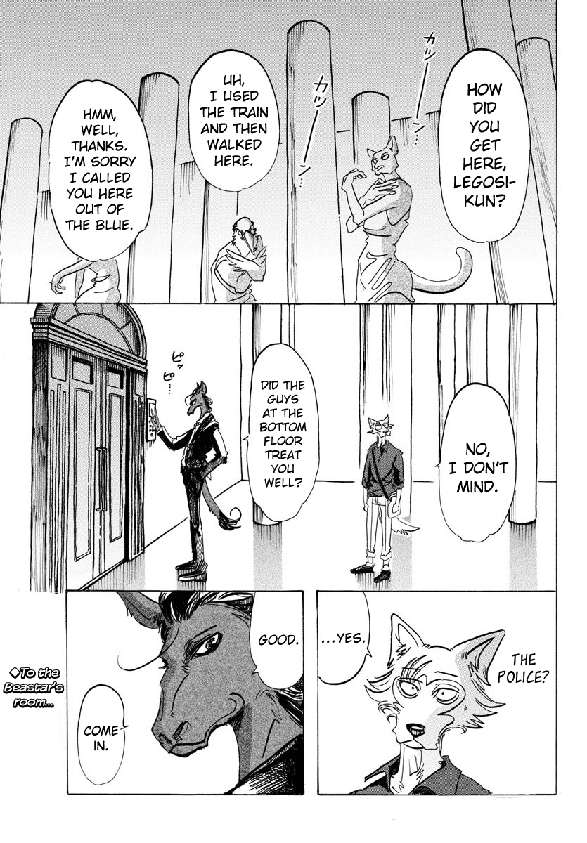 Beastars Chapter 117 page 1 - Chapter 117: An Altar of Beta-Carotene