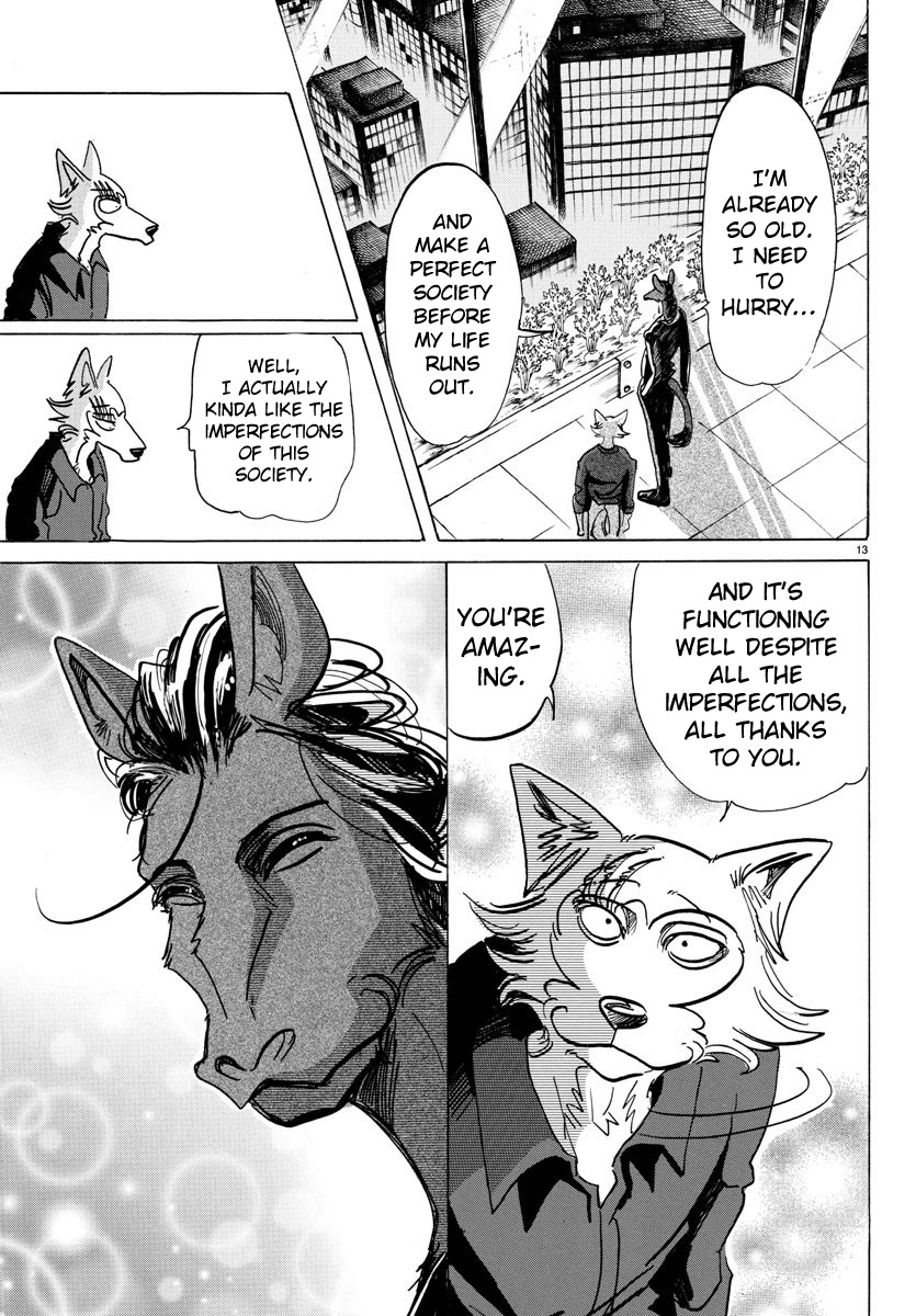 Beastars Chapter 117 page 12 - Chapter 117: An Altar of Beta-Carotene